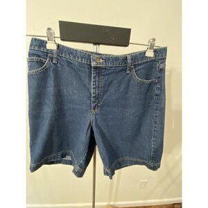 Riders By Lee Womens Size 18 M Shorts 38X8” Jean Highrise